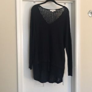 Vince Camuto Mixed Texture Sweater Tubic